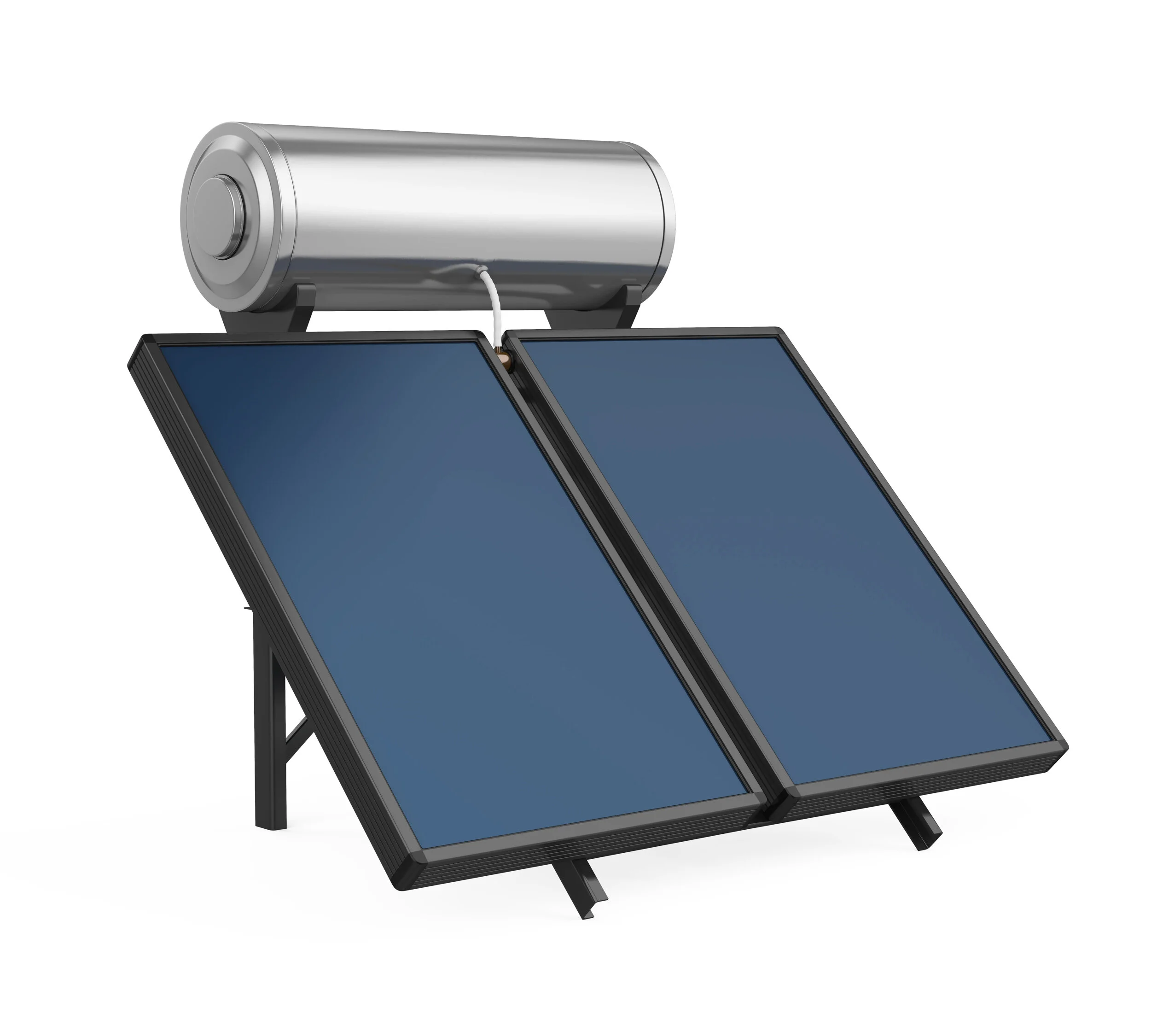 Solar water heater for residential, commercial complexes